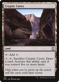 Cryptic Caves [Zendikar Rising Commander] | Exor Games New Glasgow