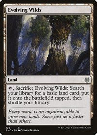 Evolving Wilds [Zendikar Rising Commander] | Exor Games New Glasgow