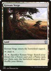 Krosan Verge [Zendikar Rising Commander] | Exor Games New Glasgow