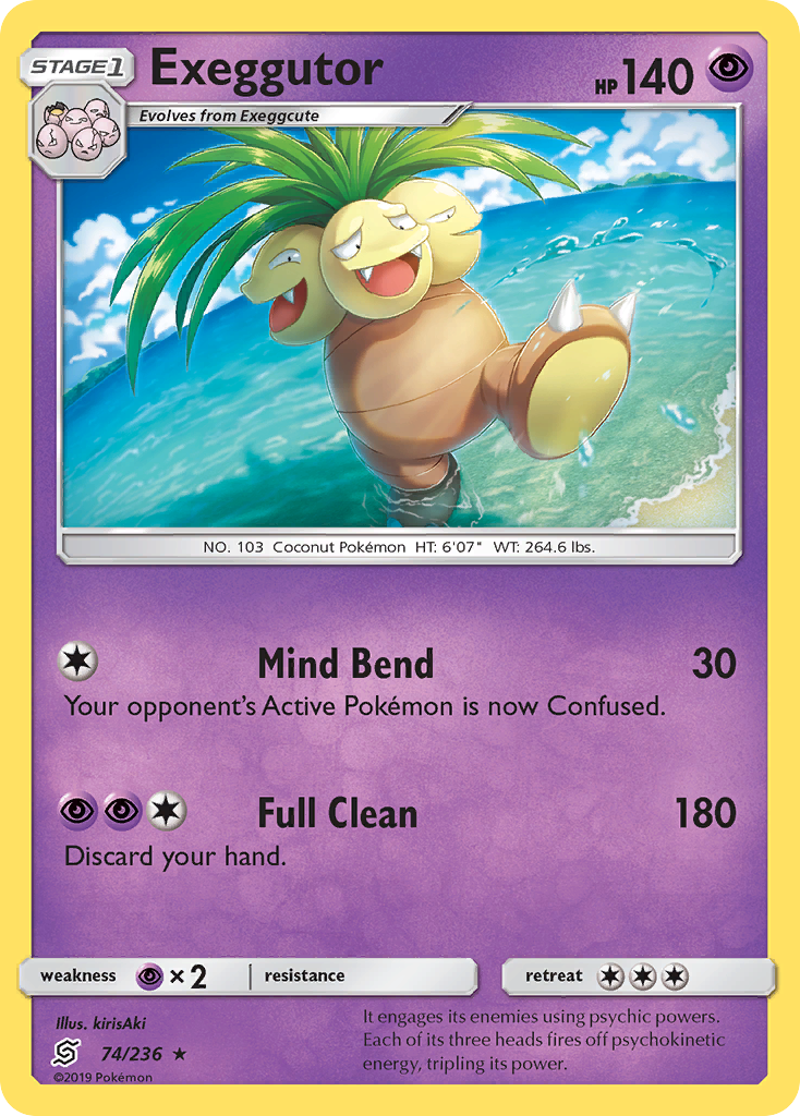 Exeggutor (74/236) [Sun & Moon: Unified Minds] | Exor Games New Glasgow