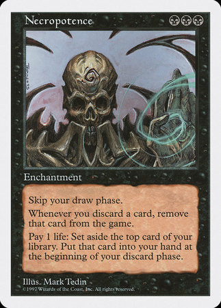 Necropotence [Fifth Edition] | Exor Games New Glasgow