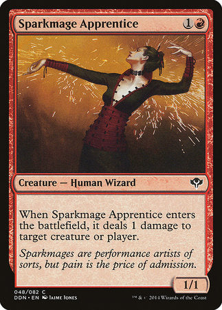 Sparkmage Apprentice [Duel Decks: Speed vs. Cunning] | Exor Games New Glasgow