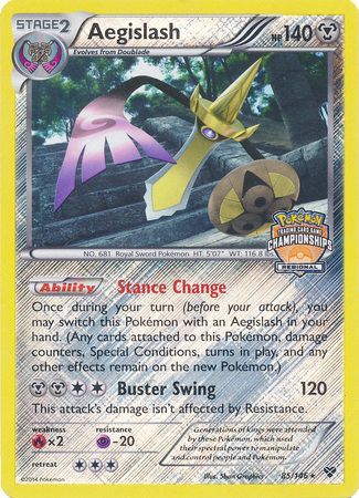 Aegislash (85/146) (Regional Championship Promo) [XY: Base Set] | Exor Games New Glasgow