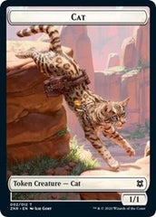 Cat // Construct Double-sided Token [Zendikar Rising] | Exor Games New Glasgow