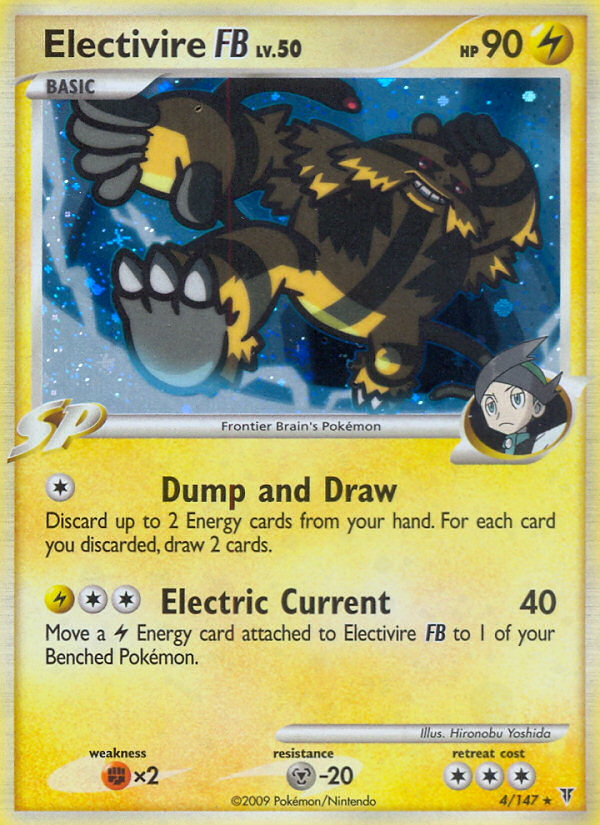 Electivire FB (4/147) [Platinum: Supreme Victors] | Exor Games New Glasgow