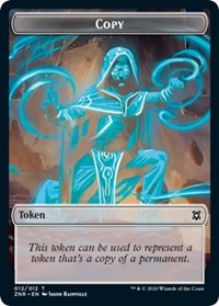 Copy // Illusion Double-sided Token [Zendikar Rising] | Exor Games New Glasgow