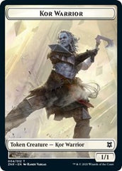 Kor Warrior // Plant Double-sided Token [Zendikar Rising] | Exor Games New Glasgow