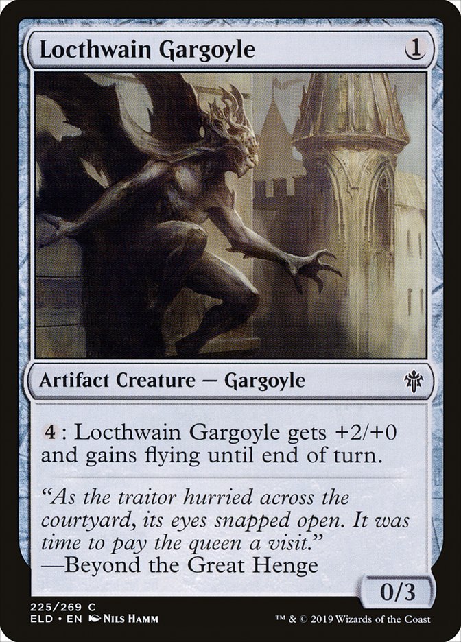 Locthwain Gargoyle [Throne of Eldraine] | Exor Games New Glasgow