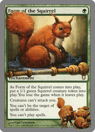 Form of the Squirrel [Unhinged] | Exor Games New Glasgow