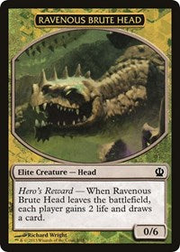 Ravenous Brute Head [Hero's Path Promos] | Exor Games New Glasgow