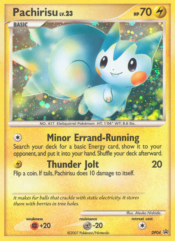 Pachirisu (DP04) [Diamond & Pearl: Black Star Promos] | Exor Games New Glasgow