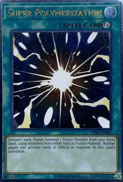 Super Polymerization [OP14-EN001] Ultimate Rare | Exor Games New Glasgow