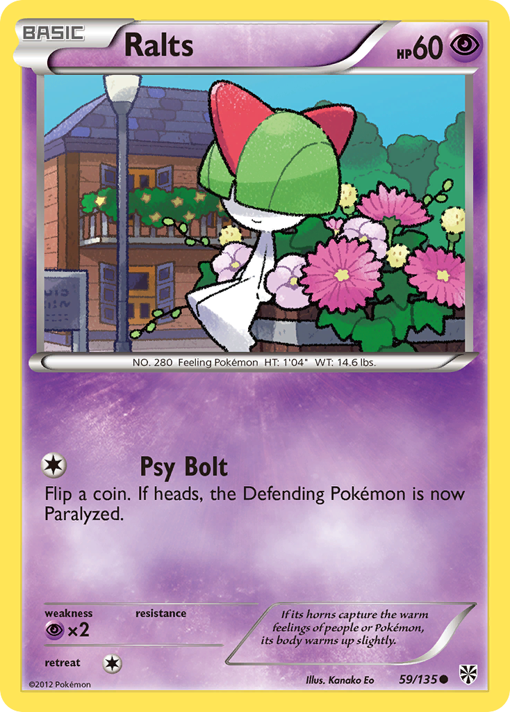 Ralts (59/135) [Black & White: Plasma Storm] | Exor Games New Glasgow