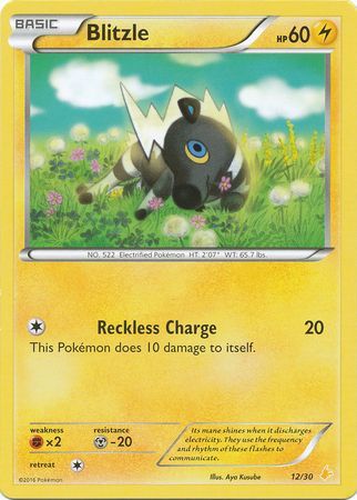 Blitzle (12/30) [XY: Trainer Kit 3 - Pikachu Libre] | Exor Games New Glasgow