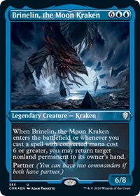 Brinelin, the Moon Kraken (Foil Etched) [Commander Legends] | Exor Games New Glasgow