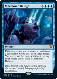 Mnemonic Deluge [Commander Legends] | Exor Games New Glasgow