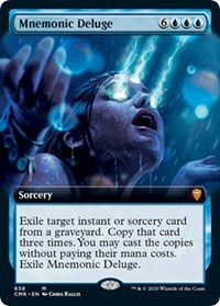 Mnemonic Deluge (Extended Art) [Commander Legends] | Exor Games New Glasgow