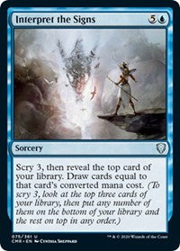 Interpret the Signs [Commander Legends] | Exor Games New Glasgow