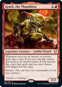 Krark, the Thumbless [Commander Legends] | Exor Games New Glasgow