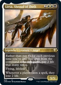 Liesa, Shroud of Dusk (Foil Etched) [Commander Legends] | Exor Games New Glasgow