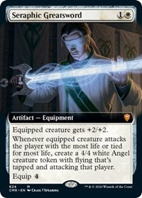 Seraphic Greatsword (Extended Art) [Commander Legends] | Exor Games New Glasgow