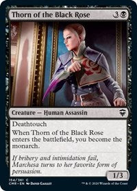 Thorn of the Black Rose [Commander Legends] | Exor Games New Glasgow