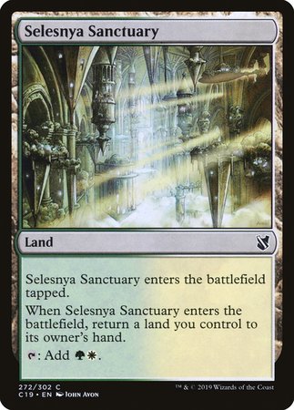 Selesnya Sanctuary [Commander 2019] | Exor Games New Glasgow