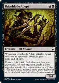 Briarblade Adept [Commander Legends] | Exor Games New Glasgow