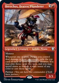 Breeches, Brazen Plunderer (Foil Etched) [Commander Legends] | Exor Games New Glasgow