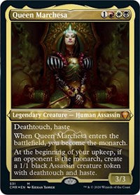 Queen Marchesa (Foil Etched) [Commander Legends] | Exor Games New Glasgow