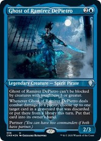 Ghost of Ramirez DePietro (Foil Etched) [Commander Legends] | Exor Games New Glasgow