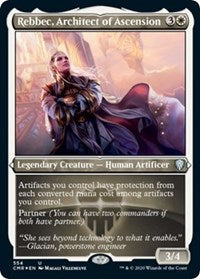 Rebbec, Architect of Ascension (Foil Etched) [Commander Legends] | Exor Games New Glasgow