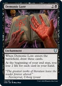 Demonic Lore [Commander Legends] | Exor Games New Glasgow