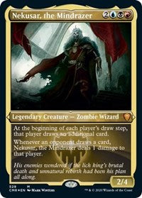 Nekusar, the Mindrazer (Foil Etched) [Commander Legends] | Exor Games New Glasgow