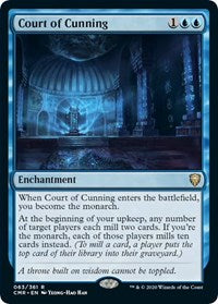 Court of Cunning [Commander Legends] | Exor Games New Glasgow