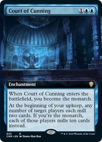 Court of Cunning (Extended Art) [Commander Legends] | Exor Games New Glasgow