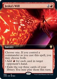 Jeska's Will (Extended Art) [Commander Legends] | Exor Games New Glasgow