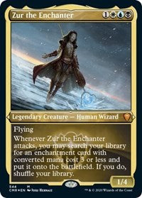 Zur the Enchanter (Foil Etched) [Commander Legends] | Exor Games New Glasgow