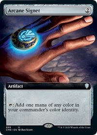 Arcane Signet (Extended Art) [Commander Legends] | Exor Games New Glasgow