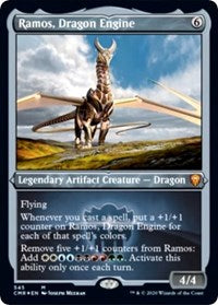 Ramos, Dragon Engine (Foil Etched) [Commander Legends] | Exor Games New Glasgow