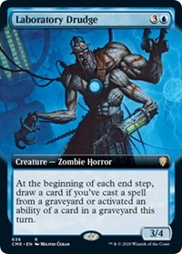 Laboratory Drudge (Extended Art) [Commander Legends] | Exor Games New Glasgow