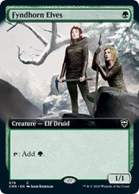Fyndhorn Elves (Extended Art) [Commander Legends] | Exor Games New Glasgow
