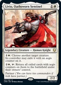 Livio, Oathsworn Sentinel [Commander Legends] | Exor Games New Glasgow