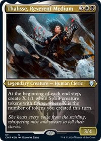 Thalisse, Reverent Medium (Foil Etched) [Commander Legends] | Exor Games New Glasgow