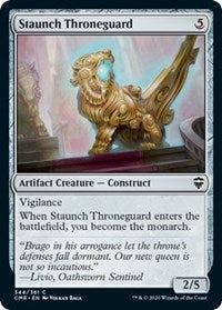 Staunch Throneguard [Commander Legends] | Exor Games New Glasgow