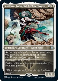 Ardenn, Intrepid Archaeologist (Foil Etched) [Commander Legends] | Exor Games New Glasgow