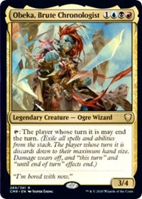 Obeka, Brute Chronologist [Commander Legends] | Exor Games New Glasgow