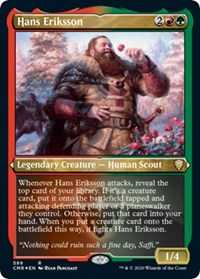 Hans Eriksson (Foil Etched) [Commander Legends] | Exor Games New Glasgow