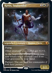 Ravos, Soultender (Foil Etched) [Commander Legends] | Exor Games New Glasgow
