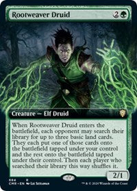 Rootweaver Druid (Extended Art) [Commander Legends] | Exor Games New Glasgow